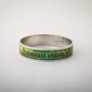 Kelly Rae Roberts Embrace Change Colorful Bangle New